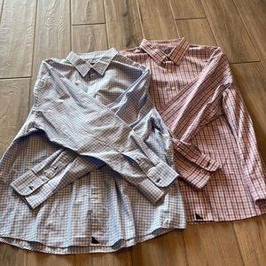 2x Untuckit mens shirt